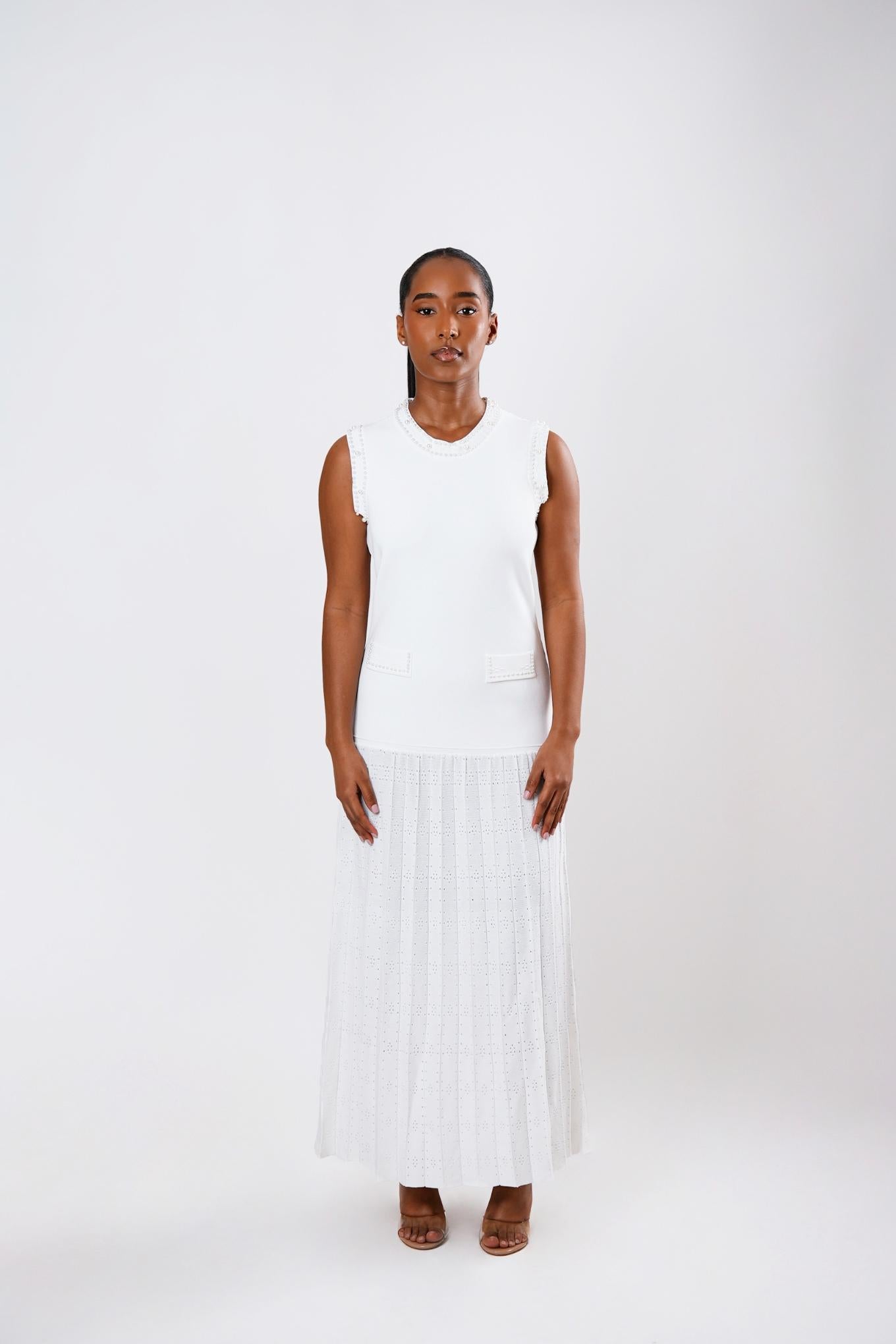 Eliana pearl dress